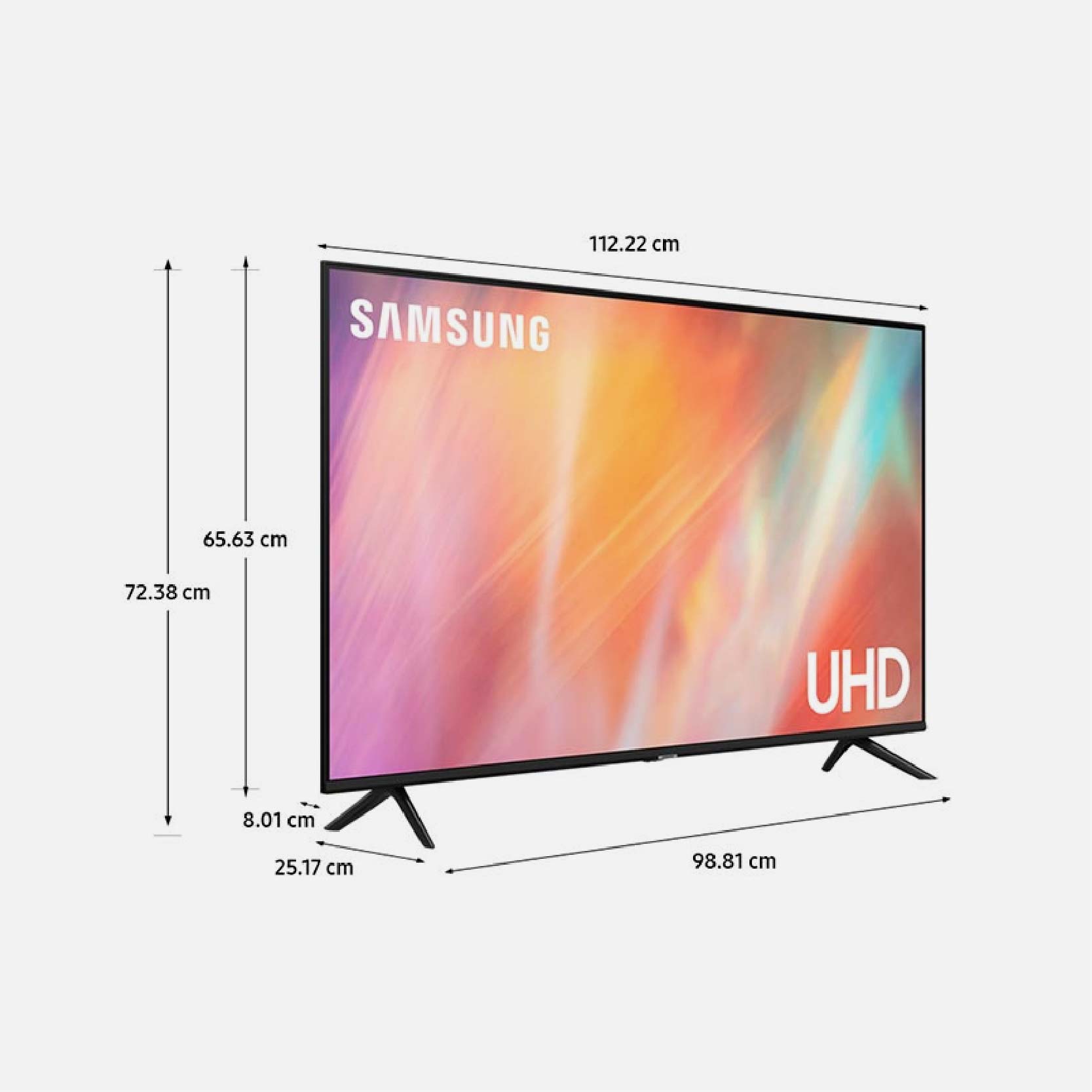 SAMSUNG SMART TV LED UHD 4K 50 UN50AU7090GXZS 1