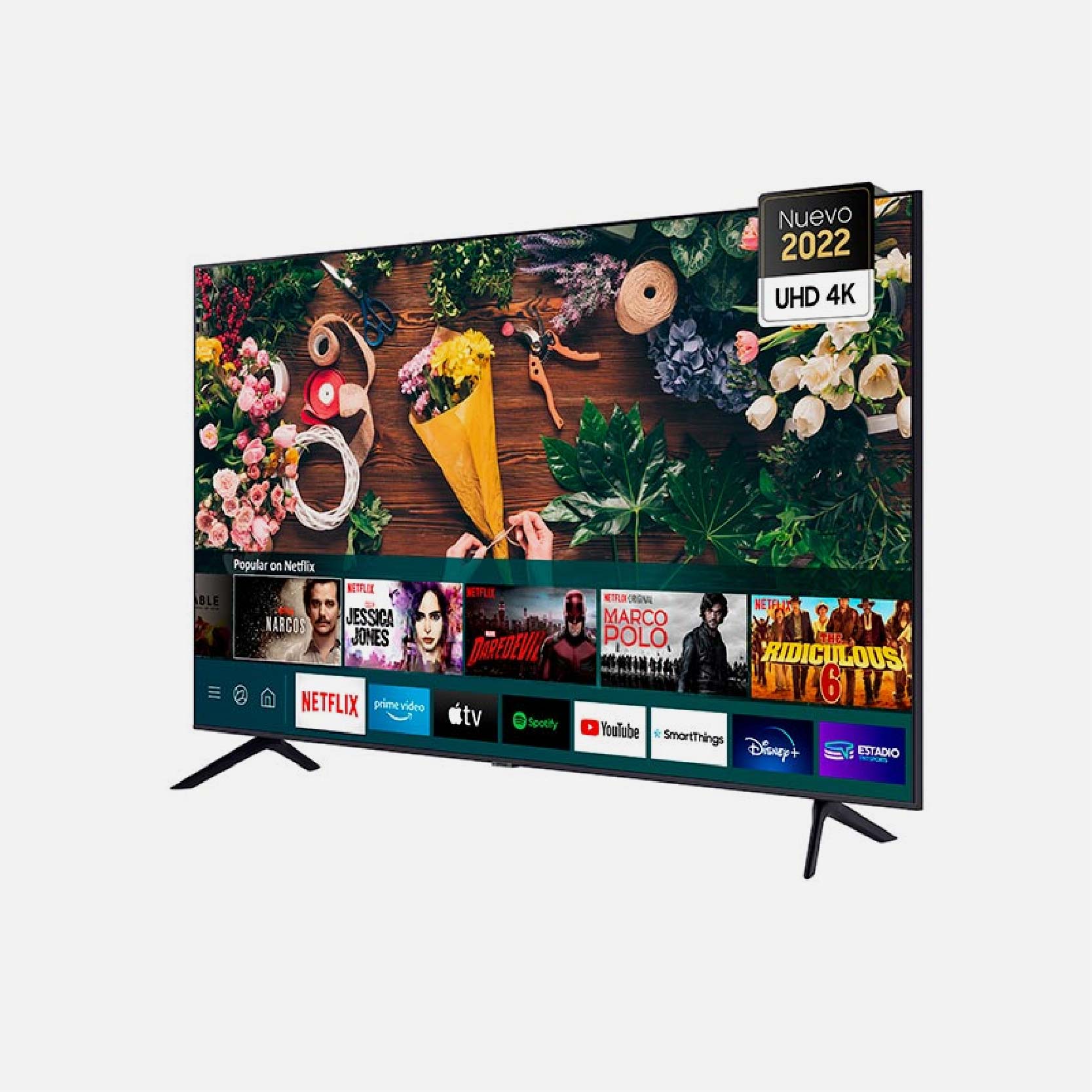 SAMSUNG SMART TV LED UHD 4K 50 UN50AU7090GXZS 3